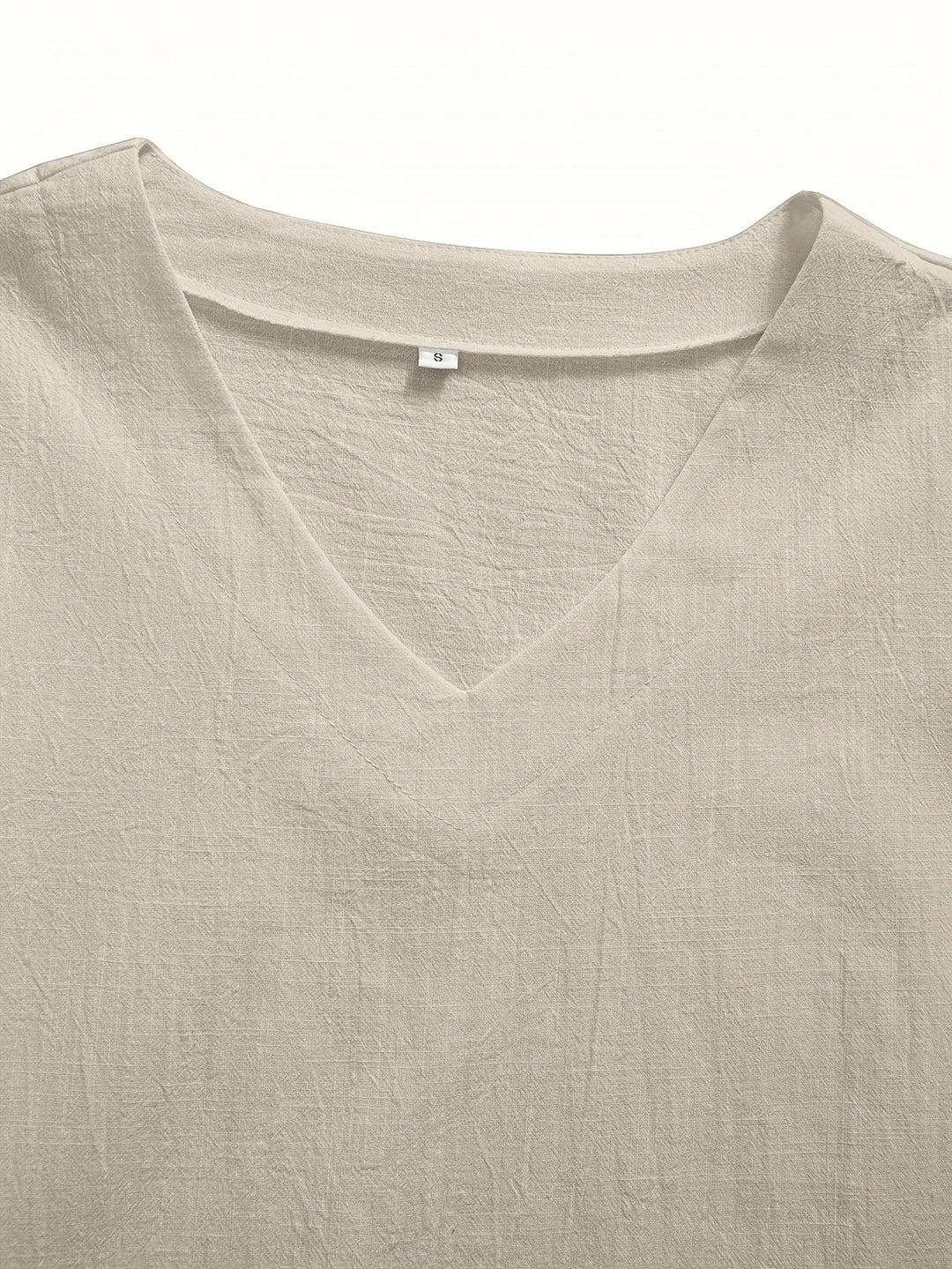 Mattea - Casual Vestibilità Ampia Top Con Scollo a V