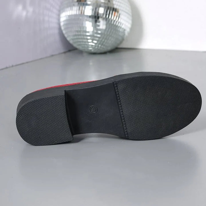 Azahra - Eleganti Mocassini Slip-On Con Fiocco
