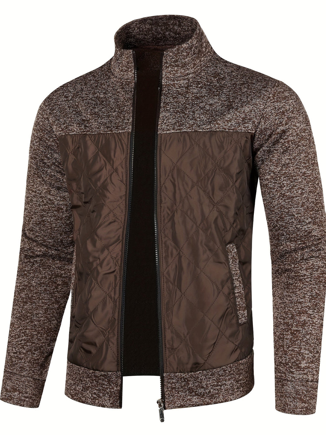 Grzegorz - Giacca In Maglia a Maniche Lunghe Con Zip