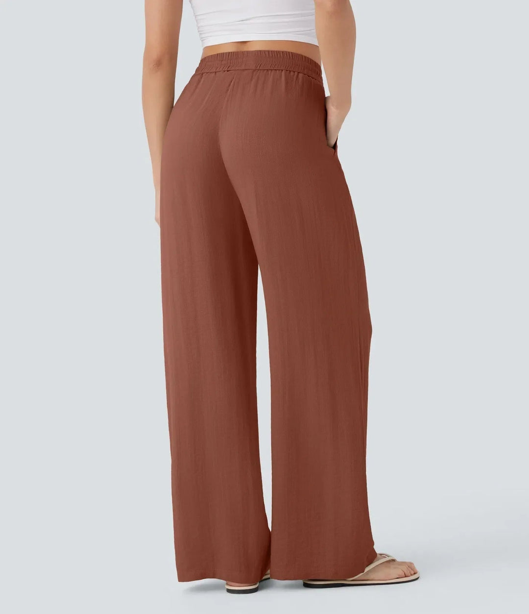 Zafeiria - Pantaloni Di Lino Eleganti
