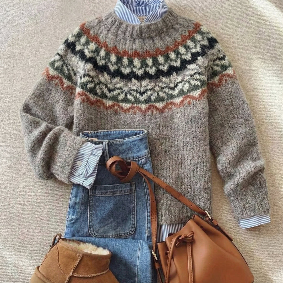 Ulalia - Elegante Maglione Nordico