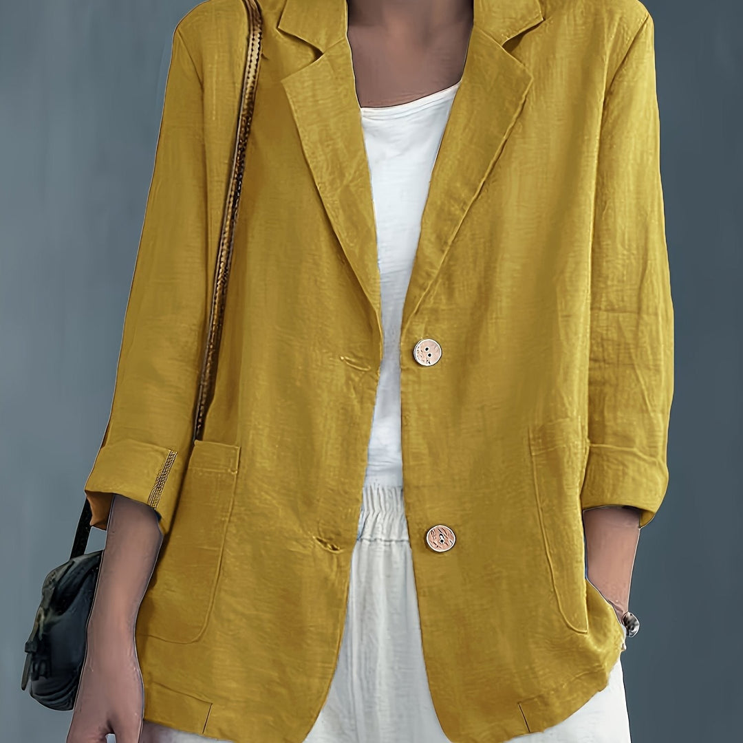 Jayde - Elegante Blazer in Cotone