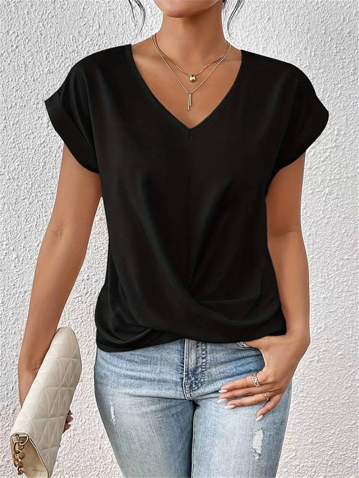 Severija - Elegante Top Con Scollo a V