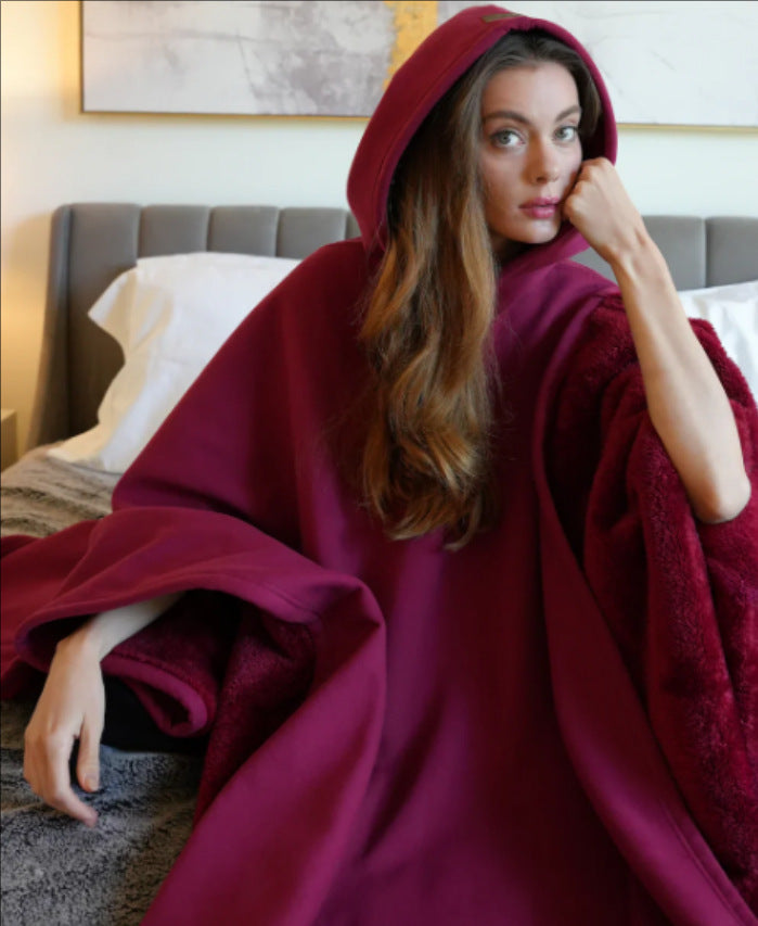 LuxHood - Coperta Con Cappuccio Il Vostro Bozzolo Di Comfort