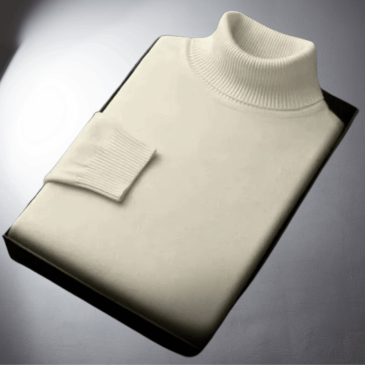 Clovis | Maglione a Collo Alto In Cashmere Premium