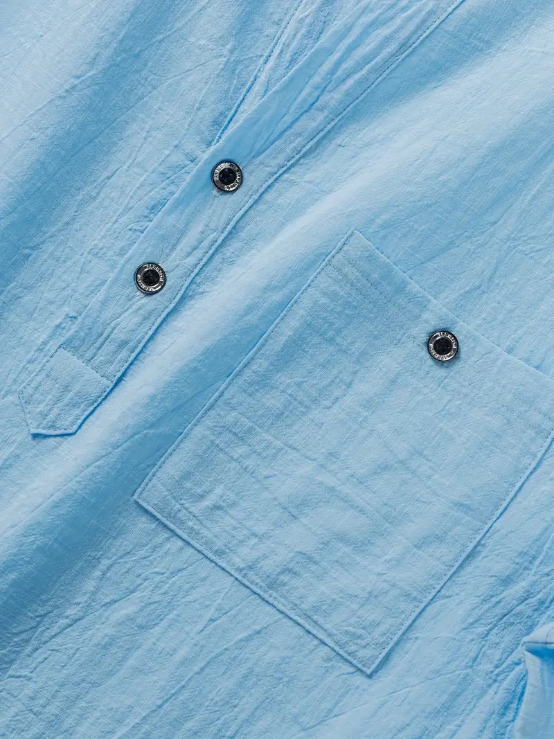 Vaughn - Elegante Camicia A Maniche Corte