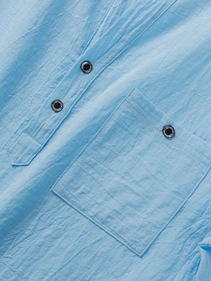 Vaughn - Elegante Camicia A Maniche Corte