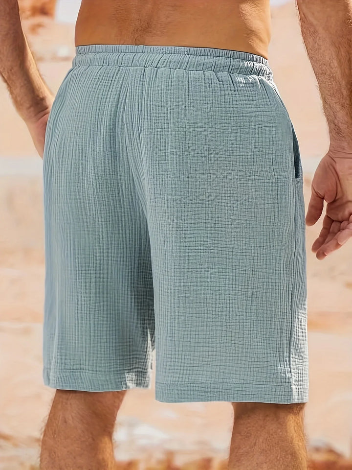 Bancroft - Eleganti Pantaloncini Larghi Con Tasche