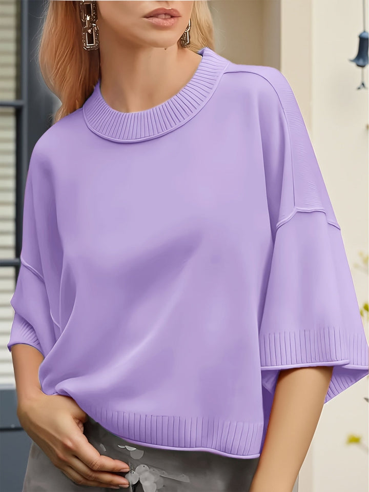 hilena - Cardigan Casual a Maniche Corte