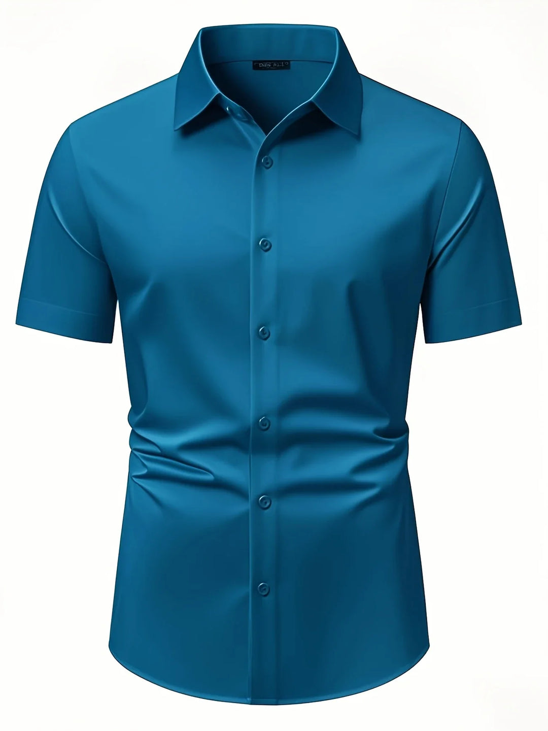 Ezra - Elegante Camicia Vestibilità Aderente Con Bottoni