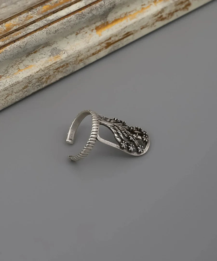 Marinan - Set di 4 Anelli Regolabili per Unghie in Stile Boho