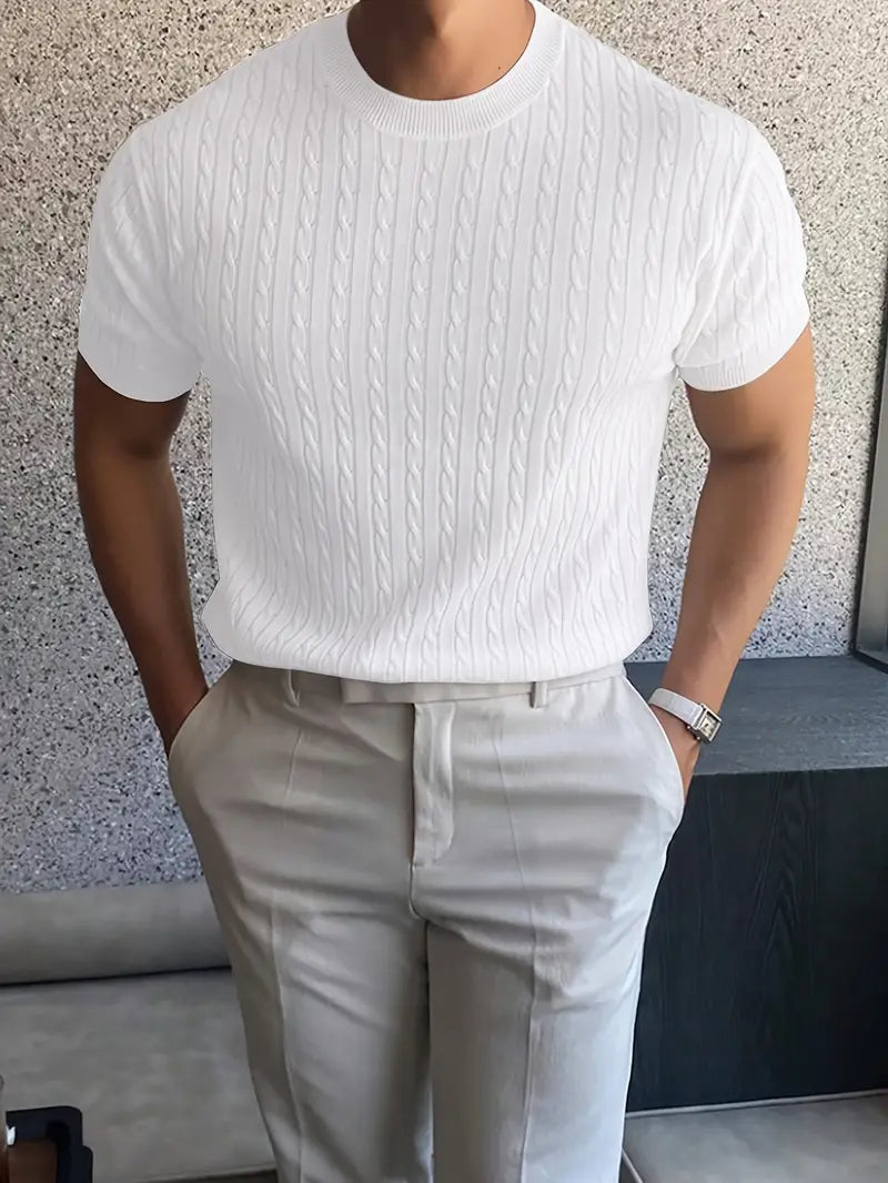 Kiril - Elegante Maglione Lavorato A Maglia
