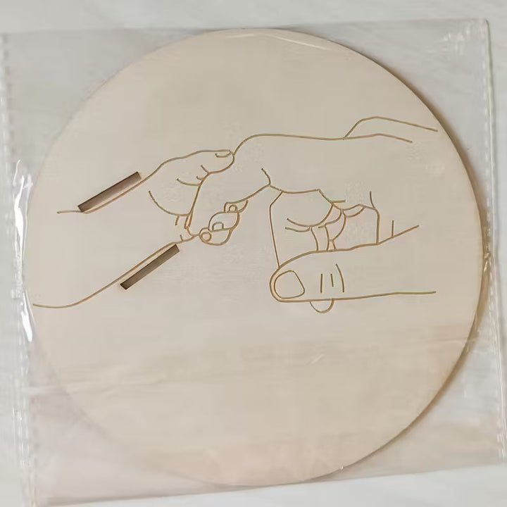 BirthMark - Placca in Legno per Bracciale di Nascita
