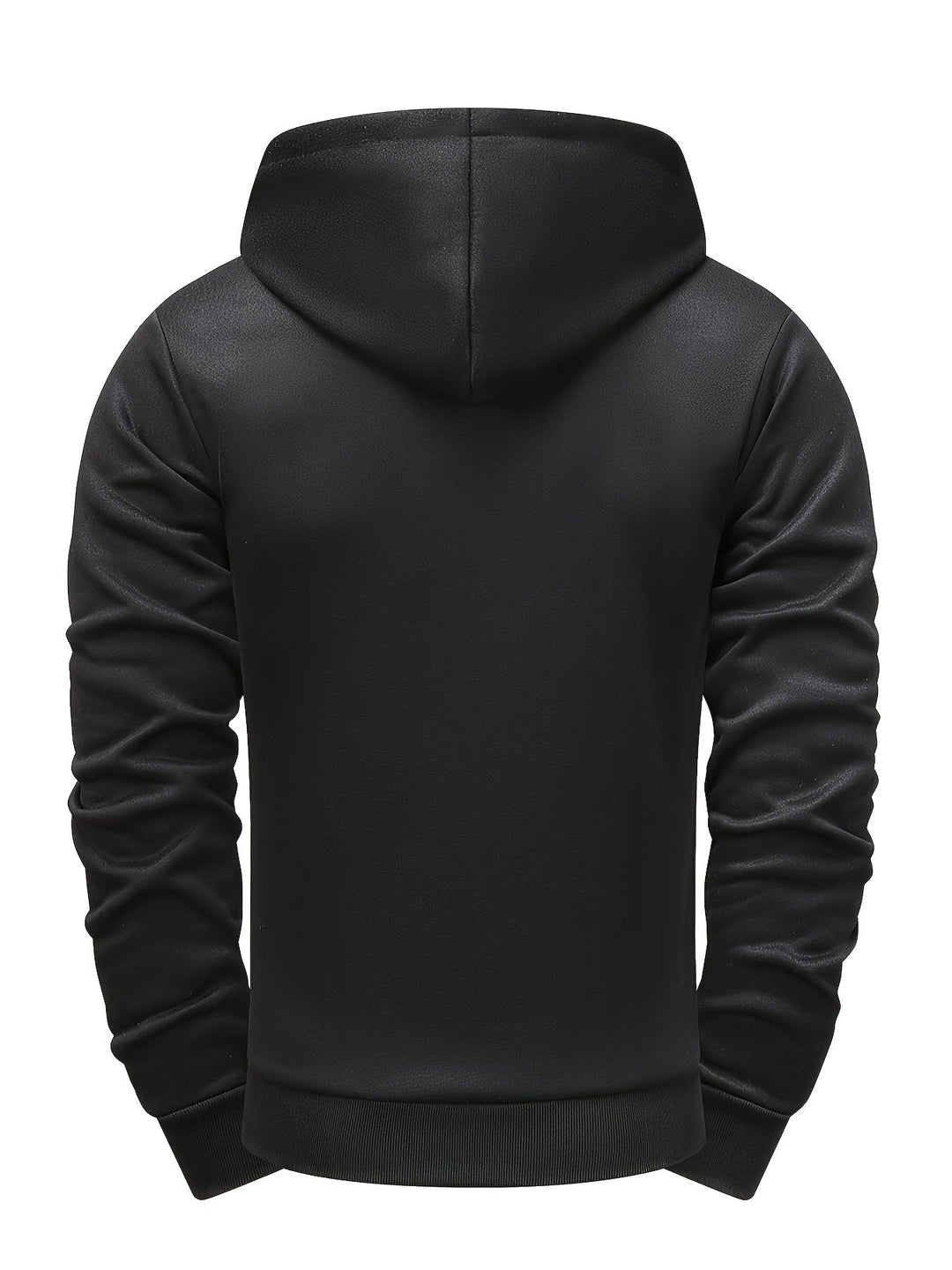 Hendro - Felpa Con Cappuccio e Zip a Maniche Lunghe Casual