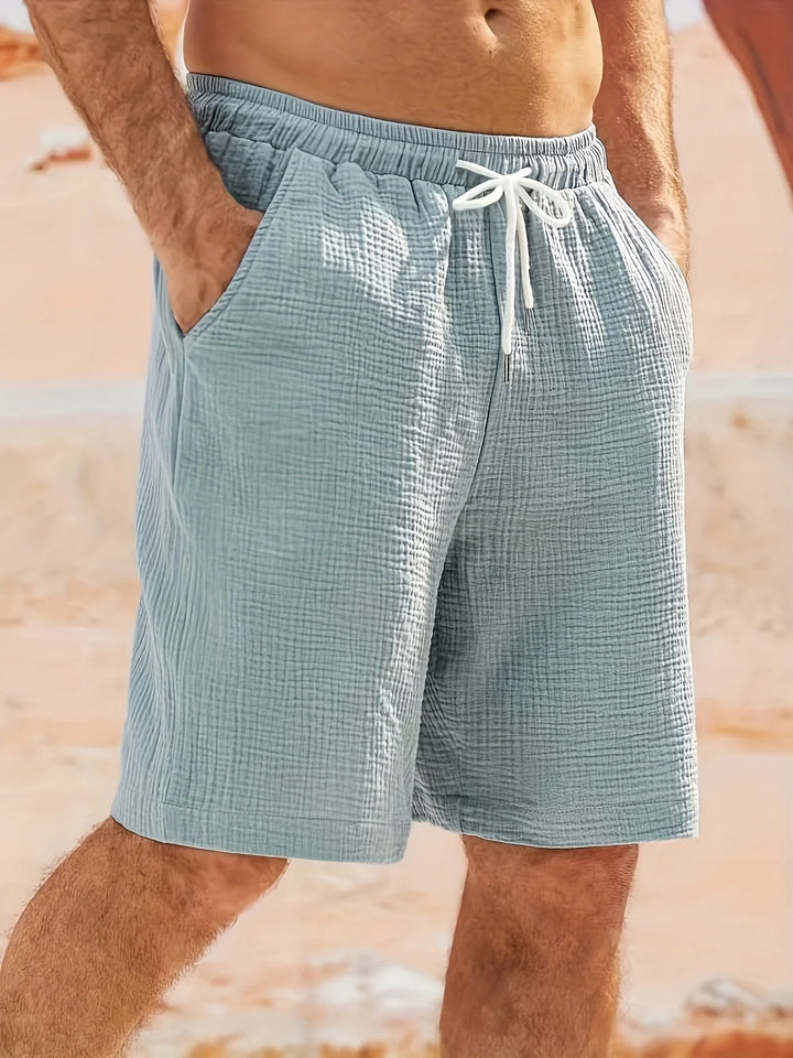 Bancroft - Eleganti Pantaloncini Larghi Con Tasche