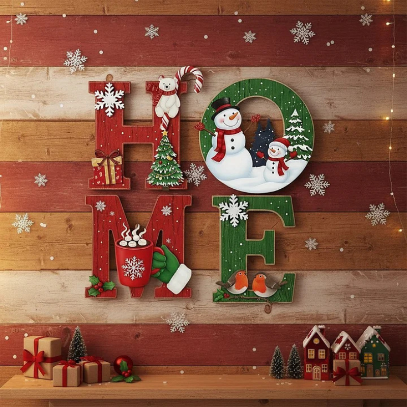 MerrySign - Insegna Natalizia Heritage per la Casa