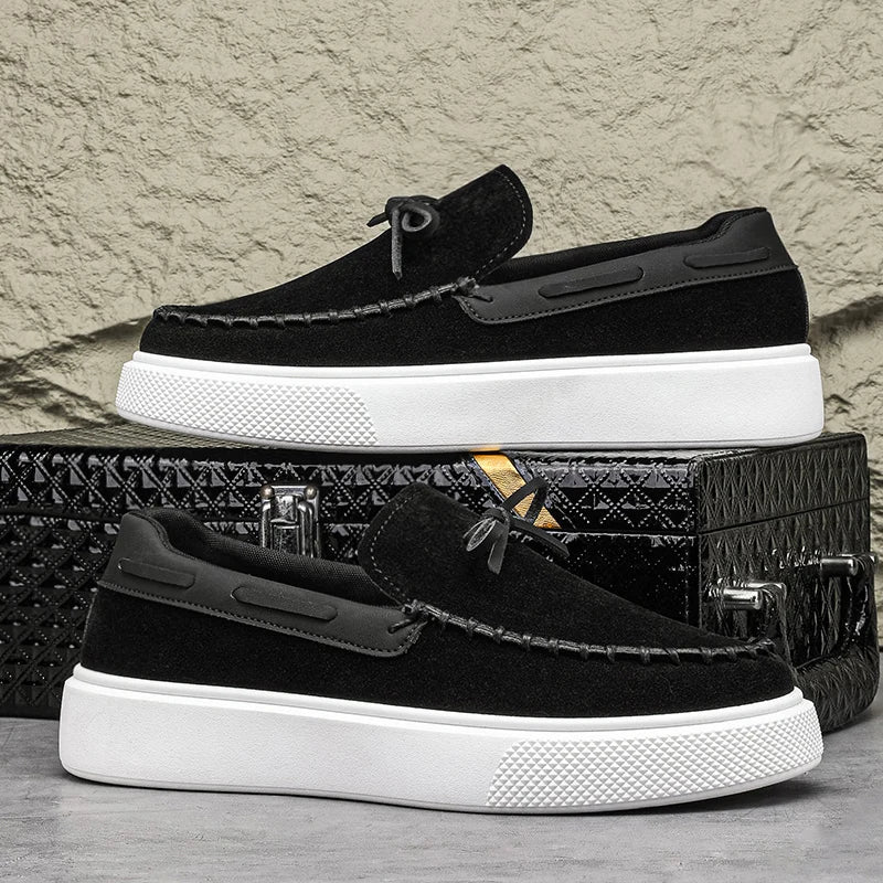Lewas - Eleganti Scarpe in Pelle Scamosciata