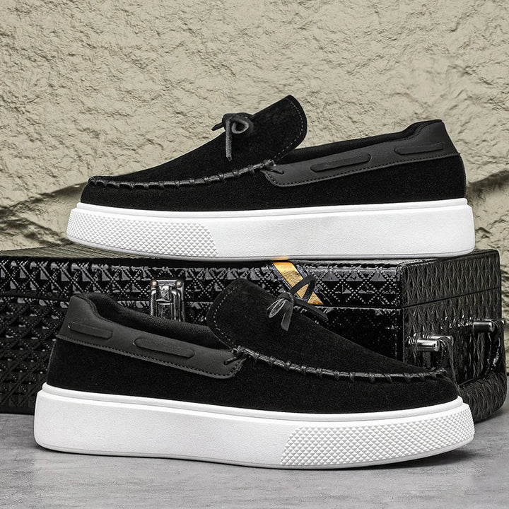 Lewas - Eleganti Scarpe in Pelle Scamosciata