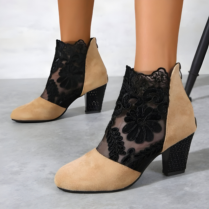 Elizaveta - Scarpe Ortopediche Con Motivo Floreale