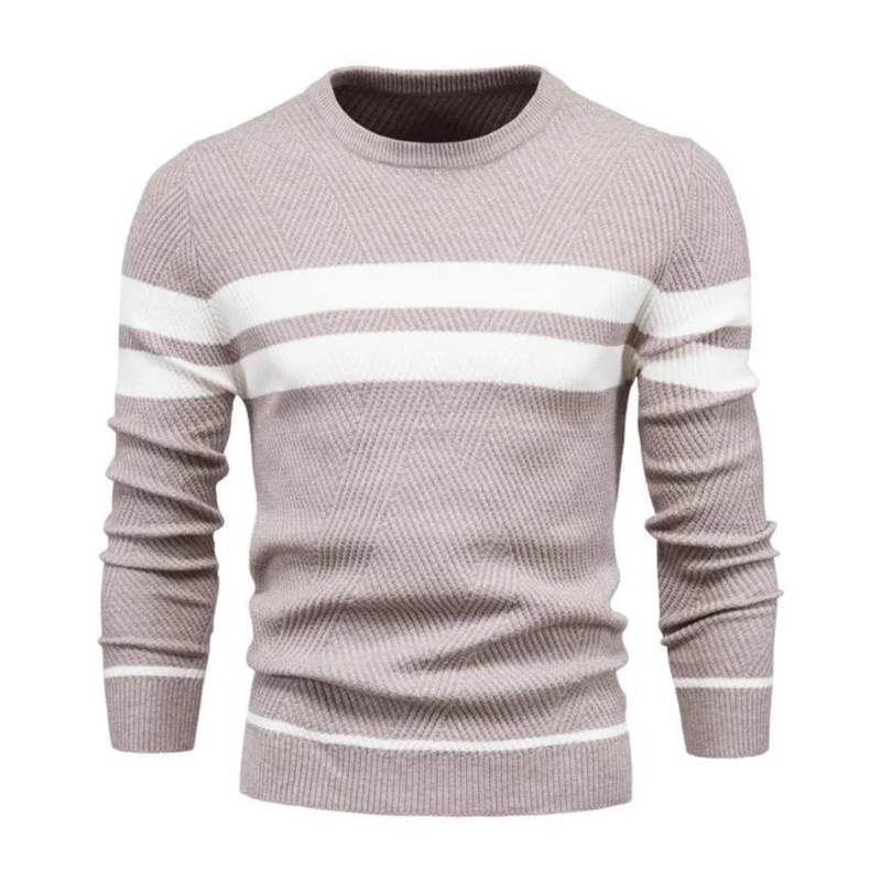 Arminas - Maglione Lavorato a Maglia a Maniche Lunghe