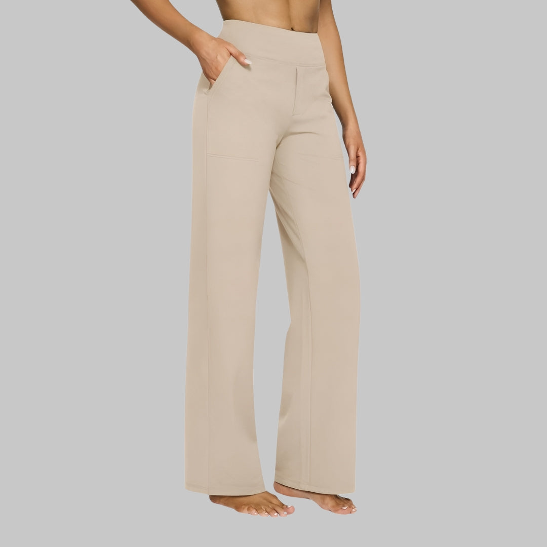 Obara - Pantaloni Comodi Ed Elasticizzati