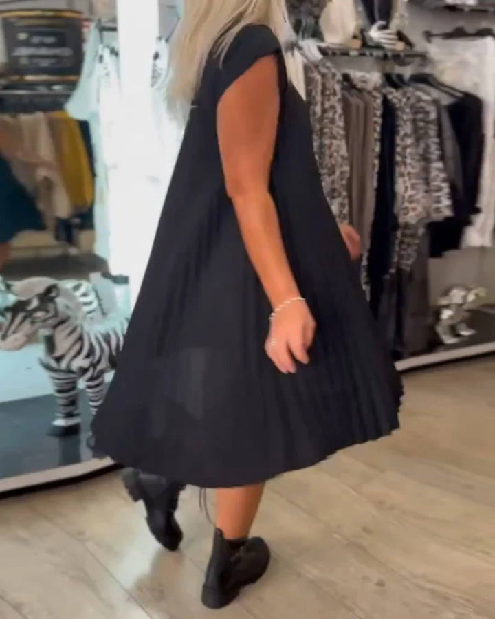 Shihua - Abito Plissettato Alla Moda