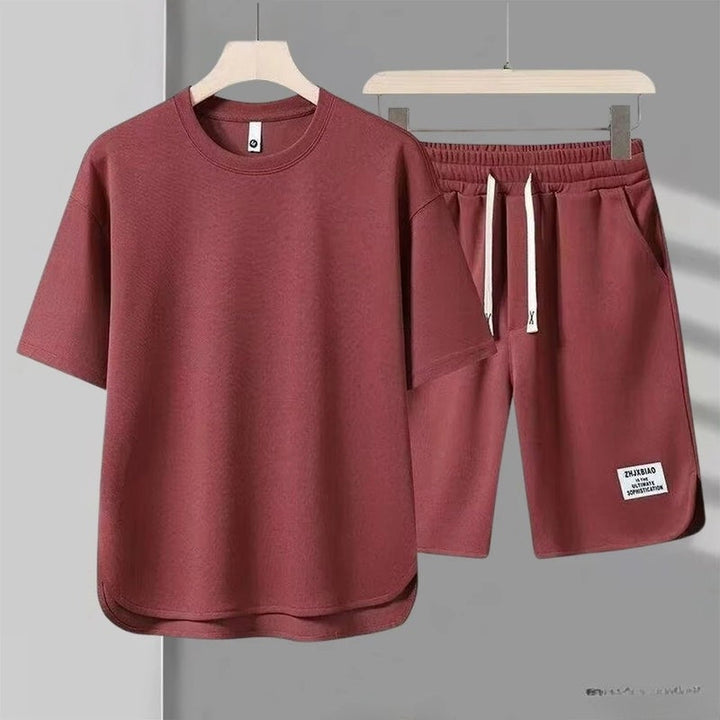 Garry - Settato Casuale A Maniche Corte In Due Pezzi