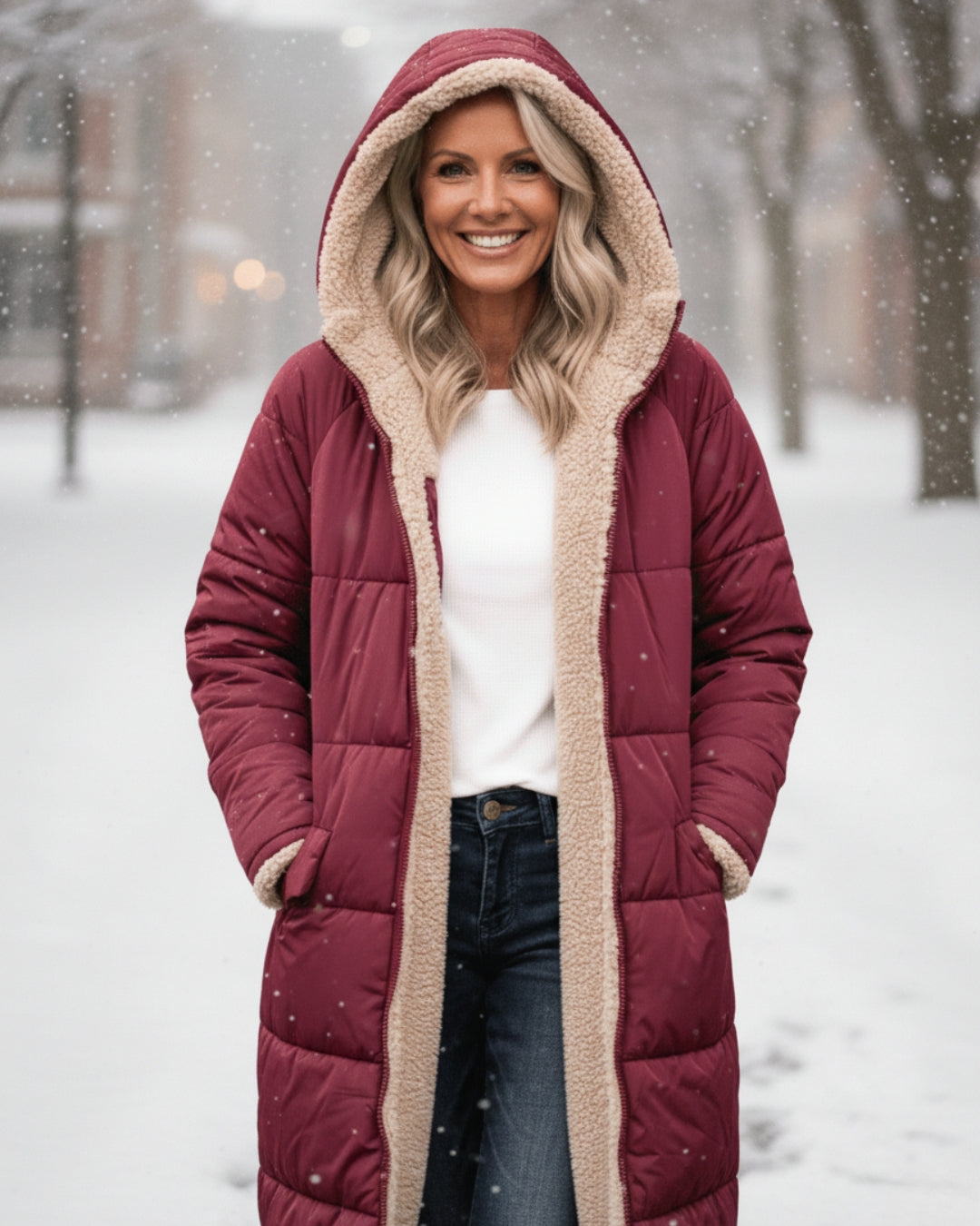 Kiriaki - Giacca Invernale Sherpa