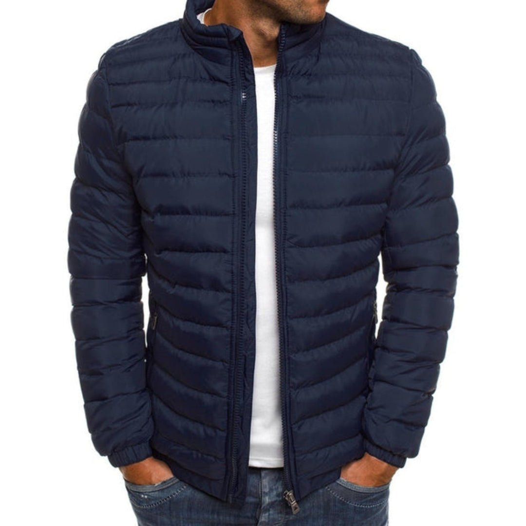 Kuldam - Elegante Giacca Imbottita Con Zip
