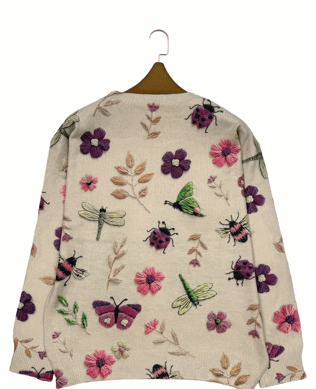 Lesa - Maglione Con Stampa Floreale E Di Insetti