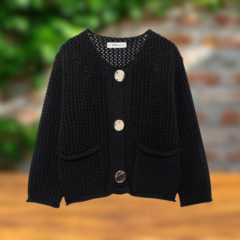 Stacey - Inverno Lavorazione a Maglia Cardigan