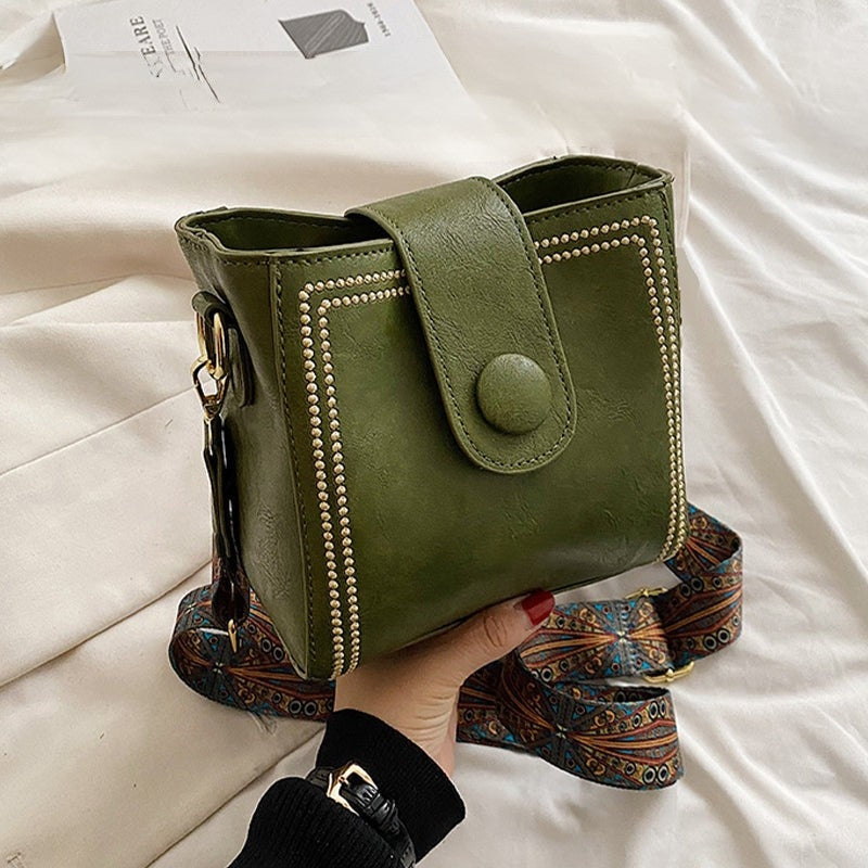 Andriani - Vintage Borsa Alla Moda Con Tracolla Regolabile