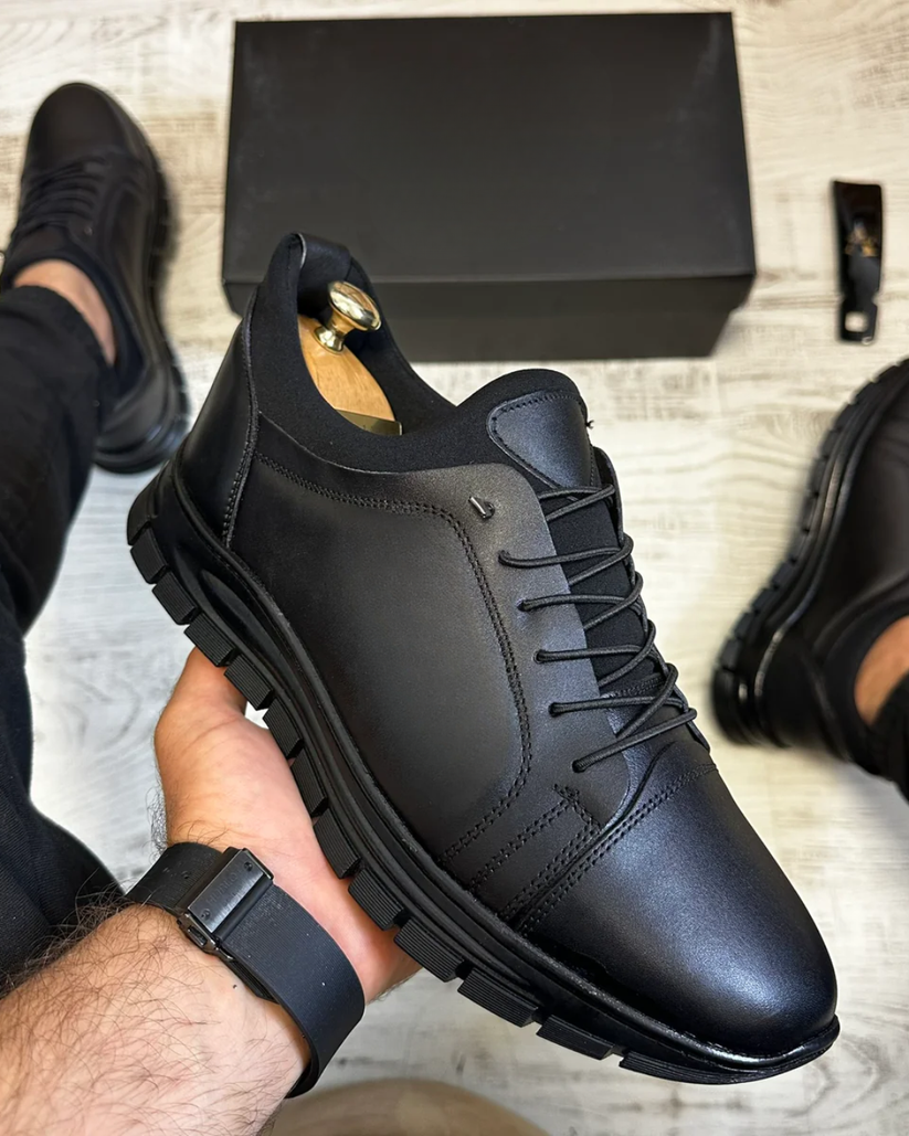 Steffen - Scarpe Stringate In Pelle