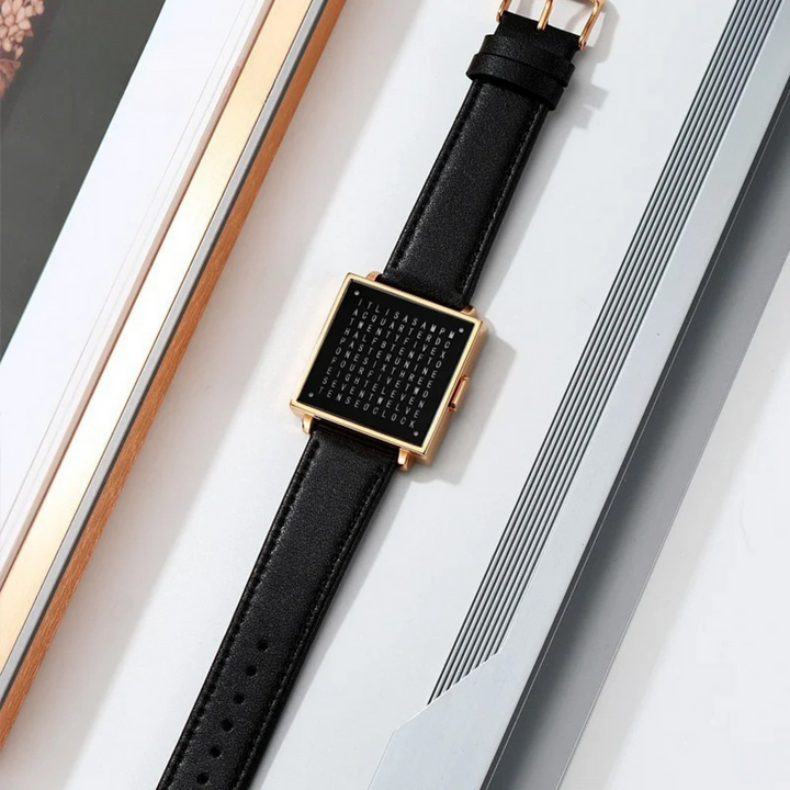 WordTime - Orologio Con Display Digitale Matrix