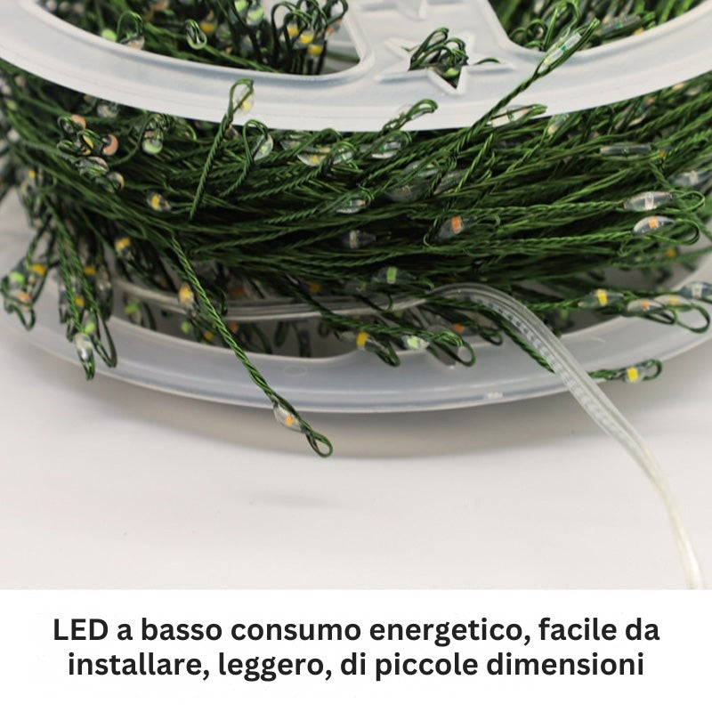 TwinkleWire - Luci Decorative a Filo Di Rame Con Telecomando
