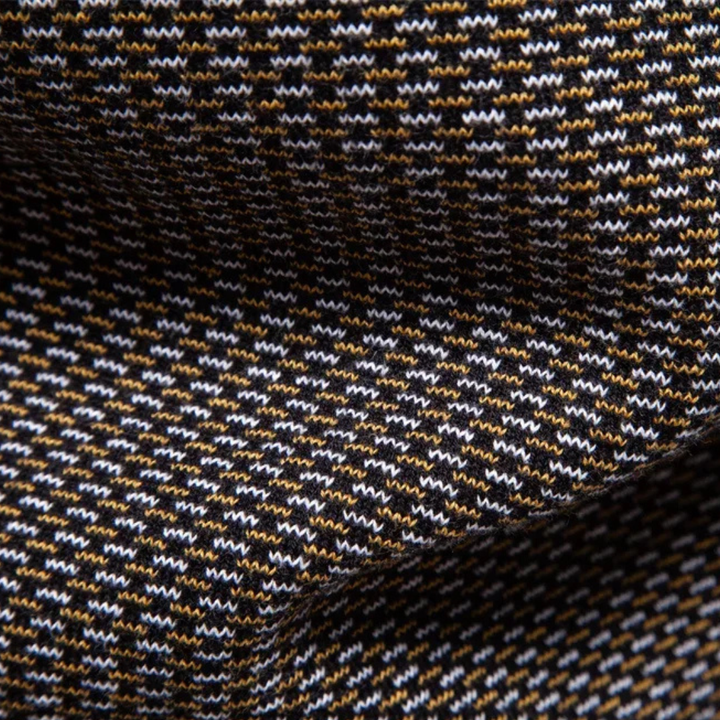 Limman - Maglione in Maglia Jacquard Con Mezza Zip