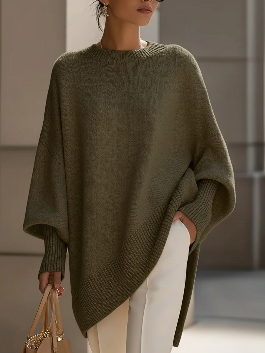Ayesatu - Maglione Oversize Dalla Vestibilità Ampia