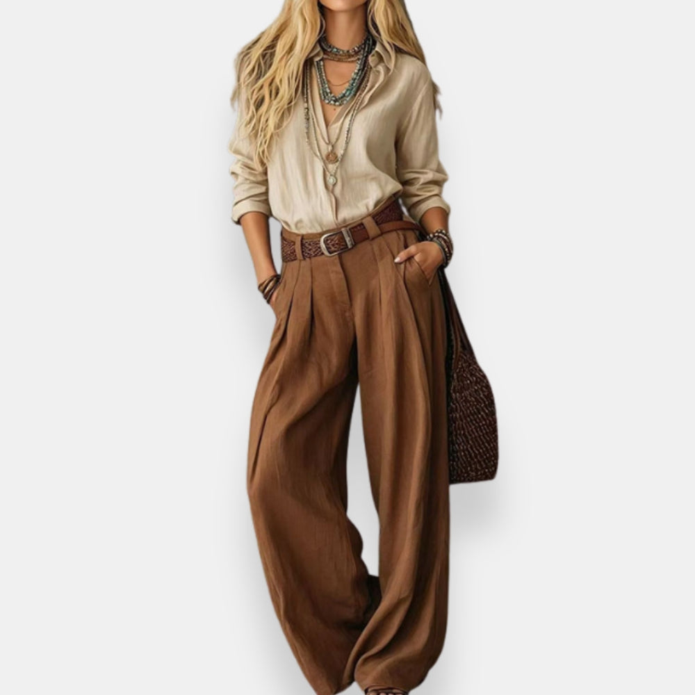 Orable - Set Composto Da Camicia e Pantaloni