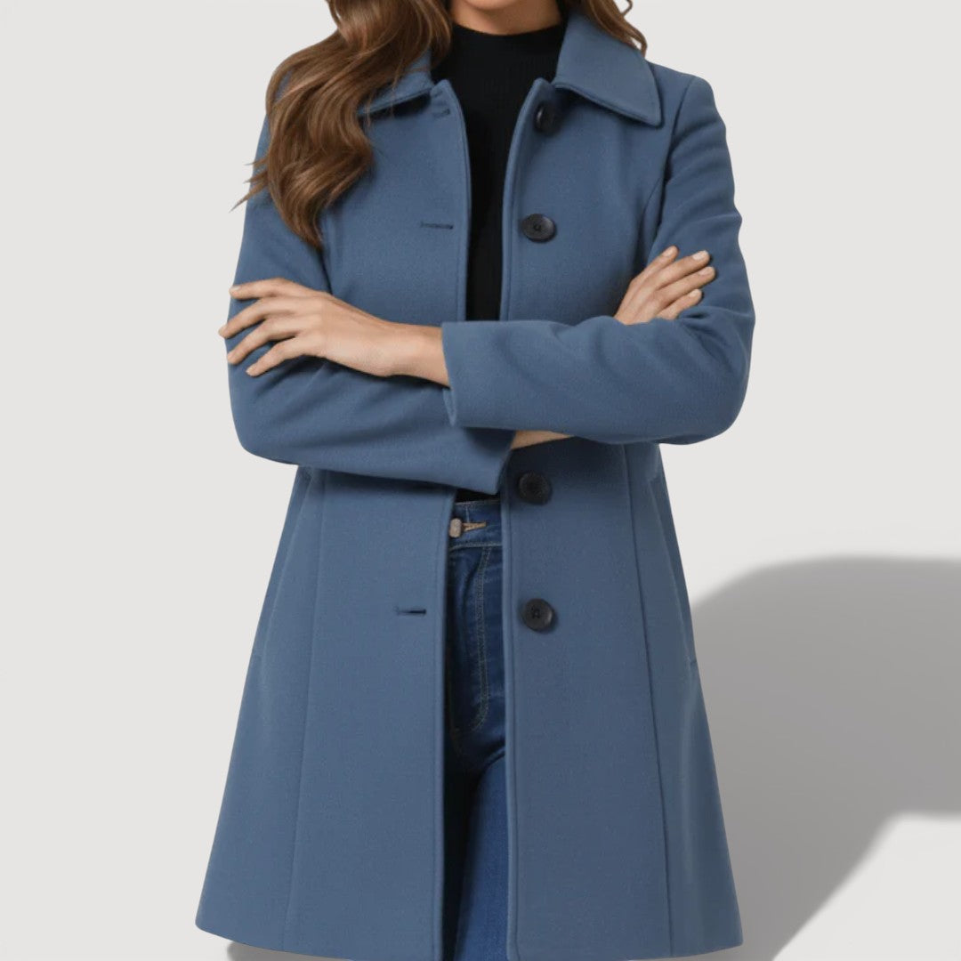 Tharushika - Sophisticated Cappotto a Maniche lunghe