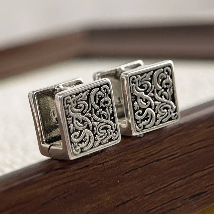 Mayani - Orecchini in Argento Sterling con Reliquia