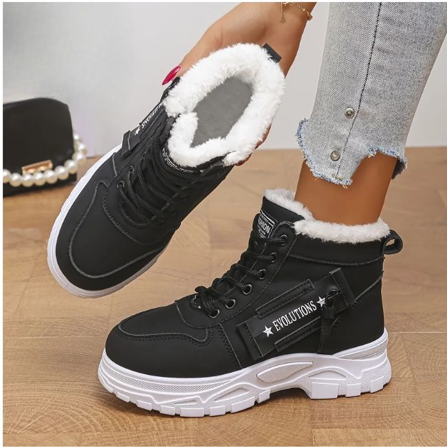 Nikiforos - Sneakers Invernali Calde Alla Caviglia Con Lacci