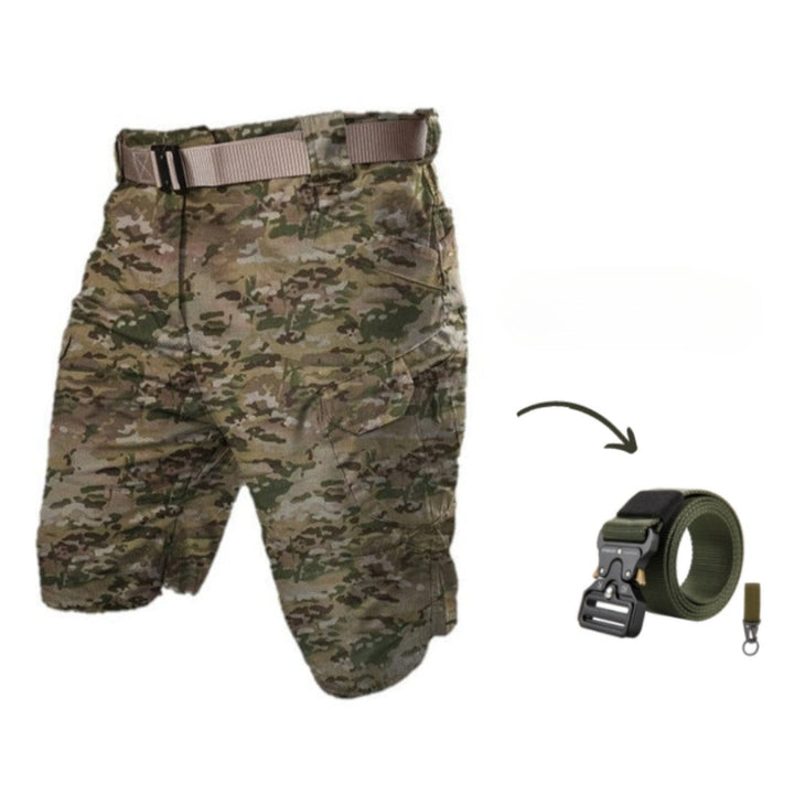 Kazuya - Pantaloncini Cargo Con 7 Tasche + Cintura Gratuita