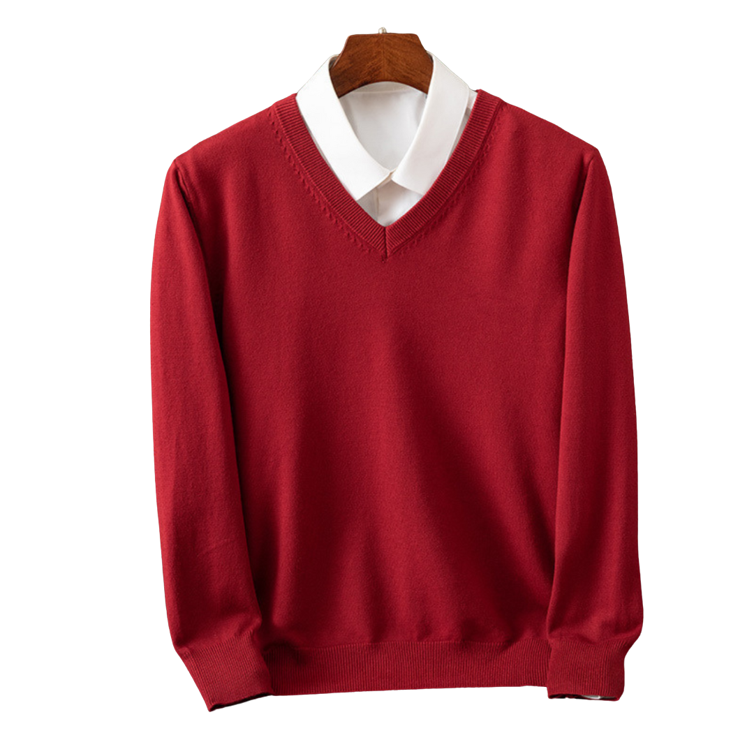 Stokes - Maglione Con Scollo A V In Cashmere