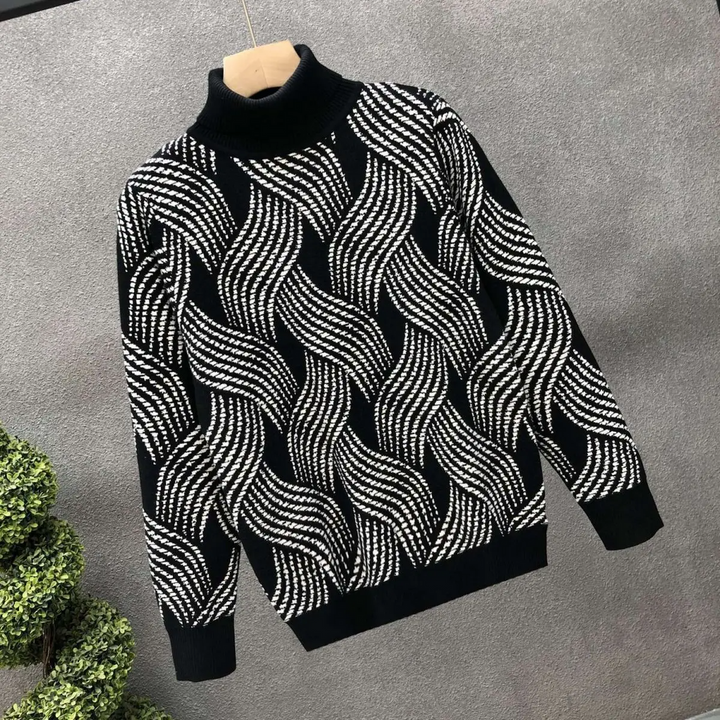 Kenzo - Maglione a Collo Alto a Maniche Lunghe