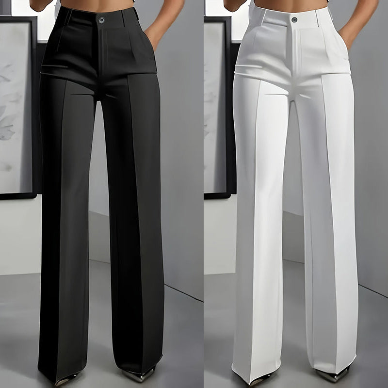 Linaya - Pantaloni Eleganti a Vita Alta