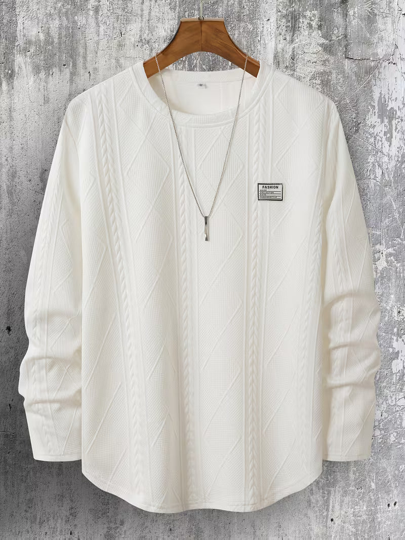 Pauleta - Felpa Casual a Maniche Lunghe Con Collo Rotondo