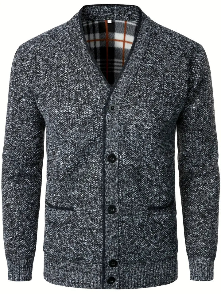 Fulton - Maglione Casual Lavorato a Maglia Con Maniche Lunghe