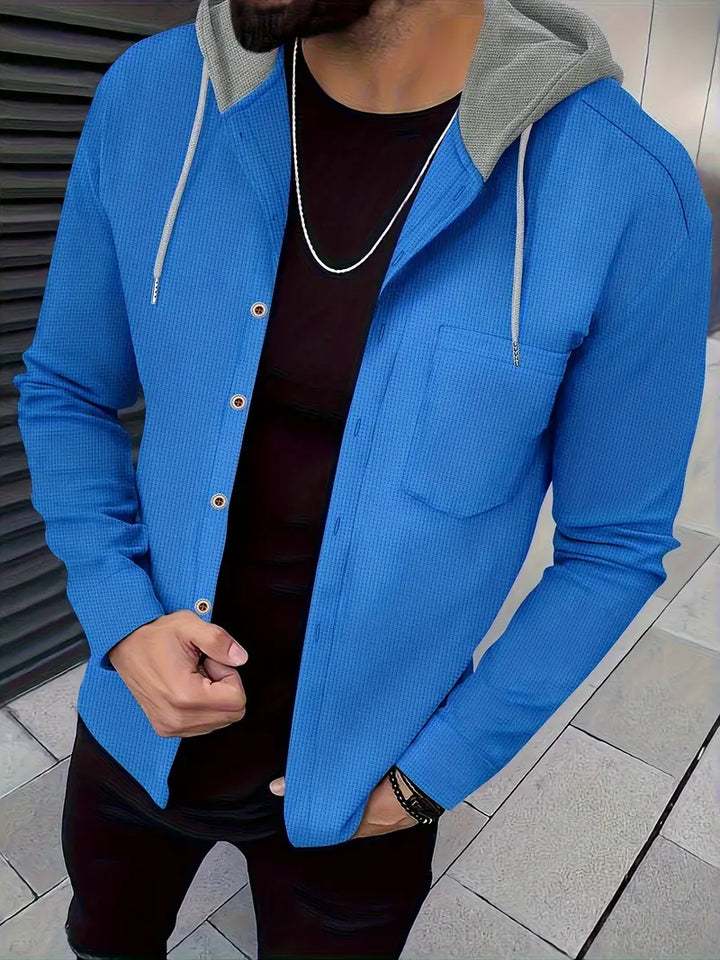 Johnathan - Giacca Casual Con Cappuccio e Tasca