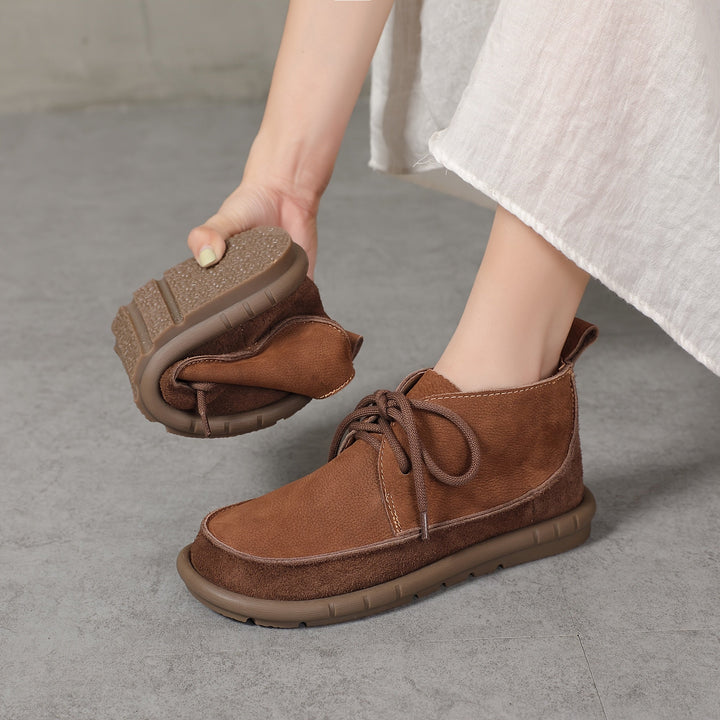 Lirinda - Stivaletti In Pelle Con Lacci