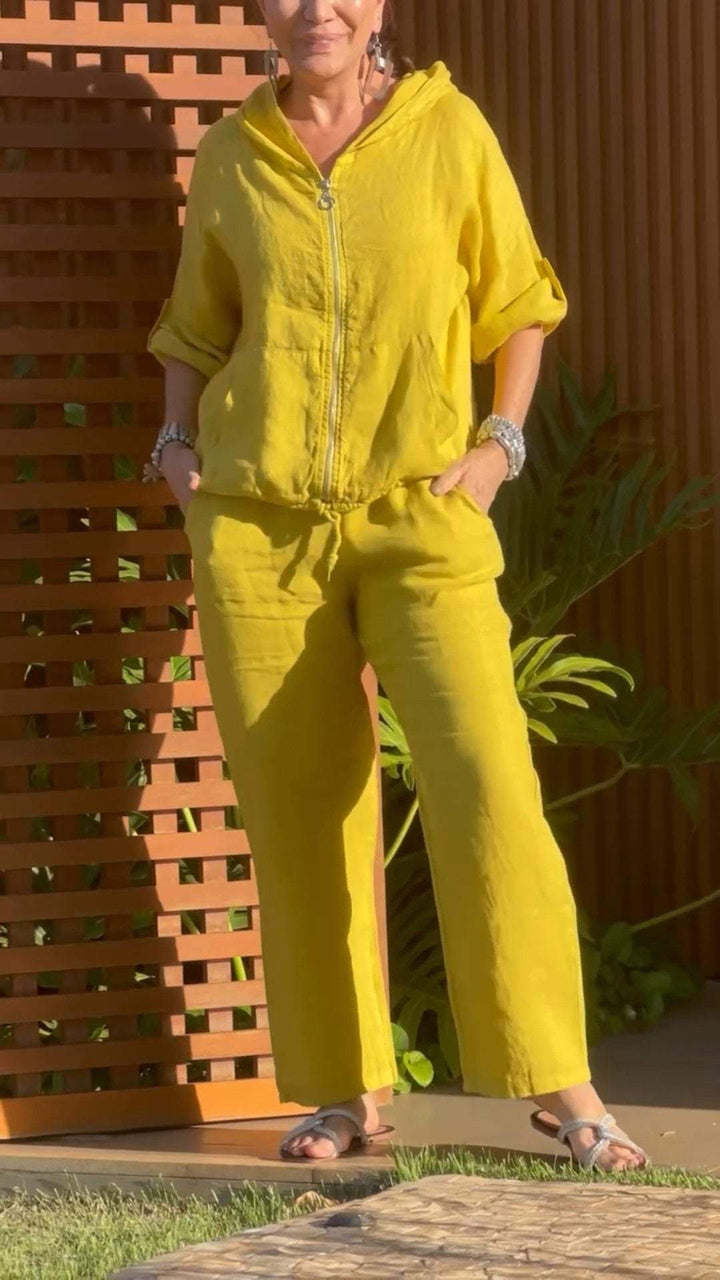 Pietra - Tuta Due Pezzi Con Cappuccio E Cerniera